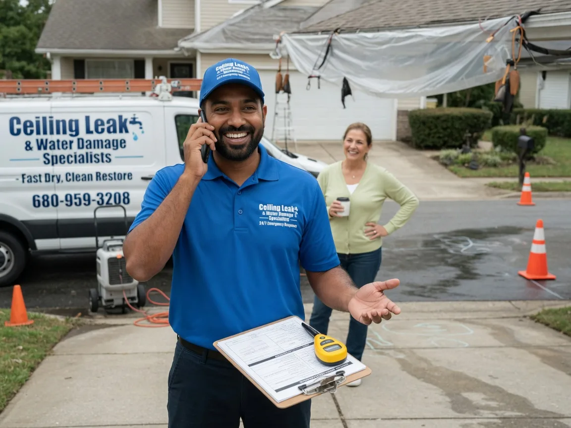 Ceiling Leak Cleanup Frazeysburg, OH FAQs